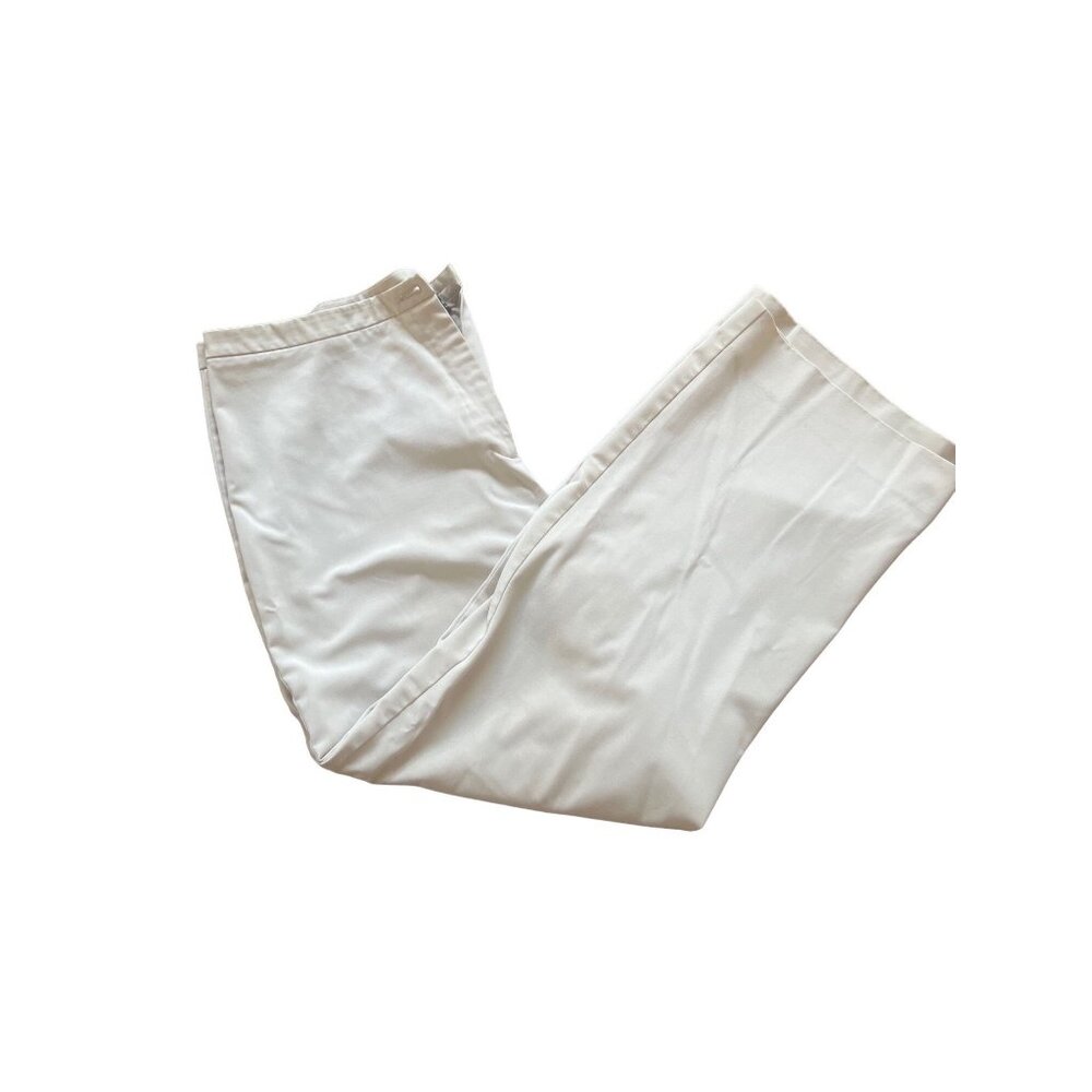 Womens George Dress Pants Tan Plus Size 18 Mid Rise u